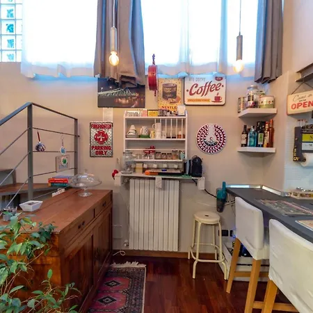 Quarto em Acomodações Particulares Nice Studio Loft Milão